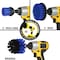 Drill Brush Power Scrubber By Useful Products 5 in W 5 in L Brush, Blue B-4OS-2L-QC-DB - alternate 4
